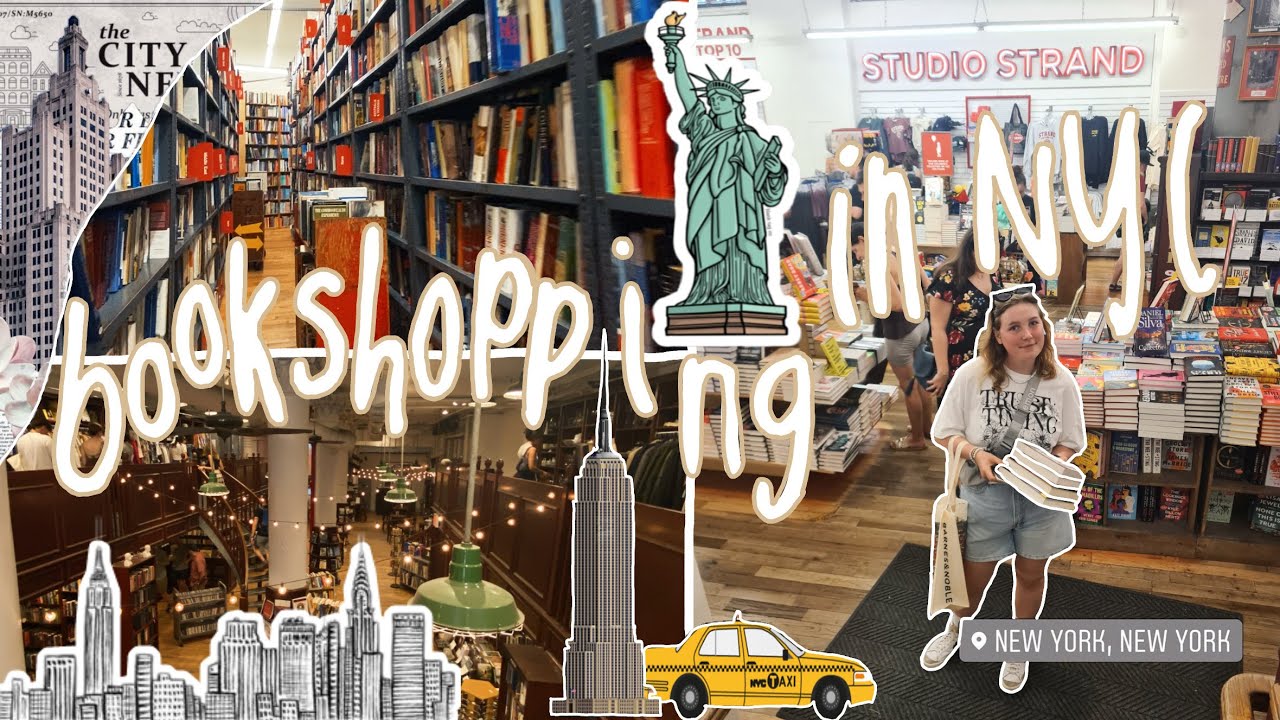Let’s go bookshopping in NYC 🚕🗽📚 and buy wayy too many books 🥲 *signed and special editions*