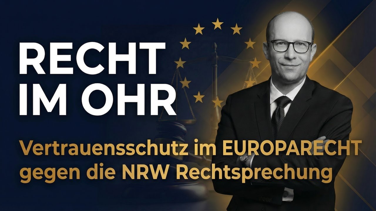 Corona-Hilfen: Rückforderung wegen Beihilferechtsverstoß - gilt doch ein Vertrauensschutz?