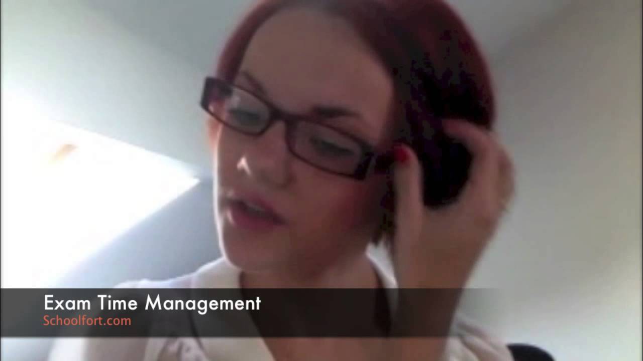 Time management in exams requires a lot of practice.