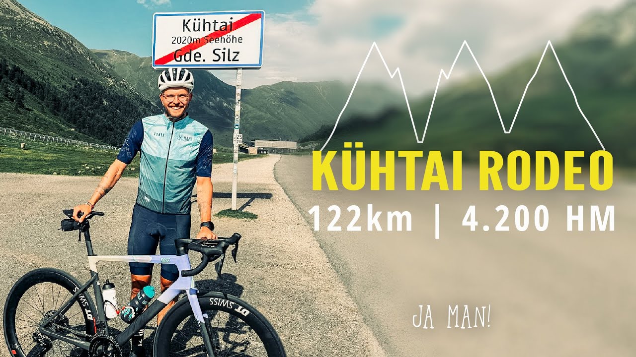 Kühtai Rodeo - 122km mit 4.200HM Tirol | Rennrad | skatepunk2425