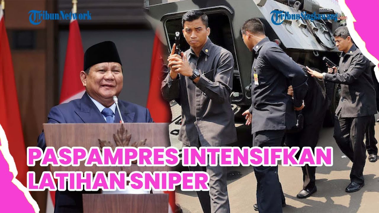 Paspampres Latihan Sniper untuk Perkuat Pengamanan Presiden