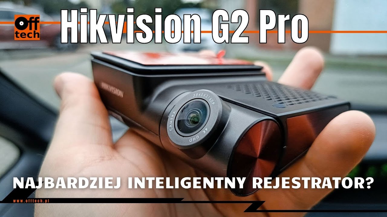 Hikvision G2PRO to mój ulubiony rejestrator i asystent do auta!