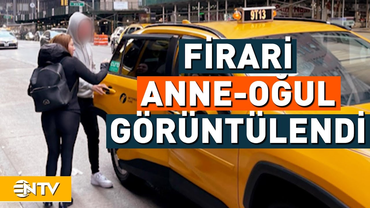Eylem Tok ve Oğlu ABD'de G&ouml;r&uuml;nt&uuml;lendi | NTV