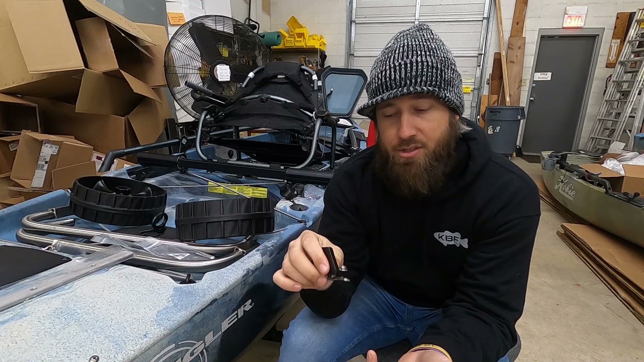 Boonedox Groovy Landing Gear Install on the Hobie ProAngler12 360
