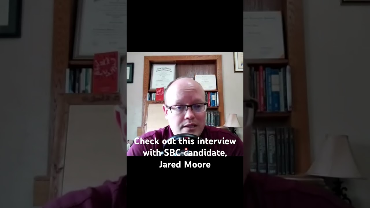 Check out this interview with SBC presidential candidate, Jared Moore #sbc #jaredmoore #sbc24