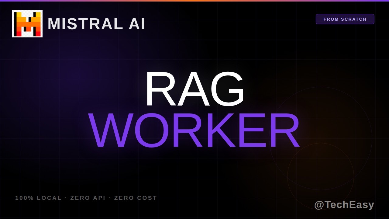 Je construis un RAG Worker from scratch en Python !
