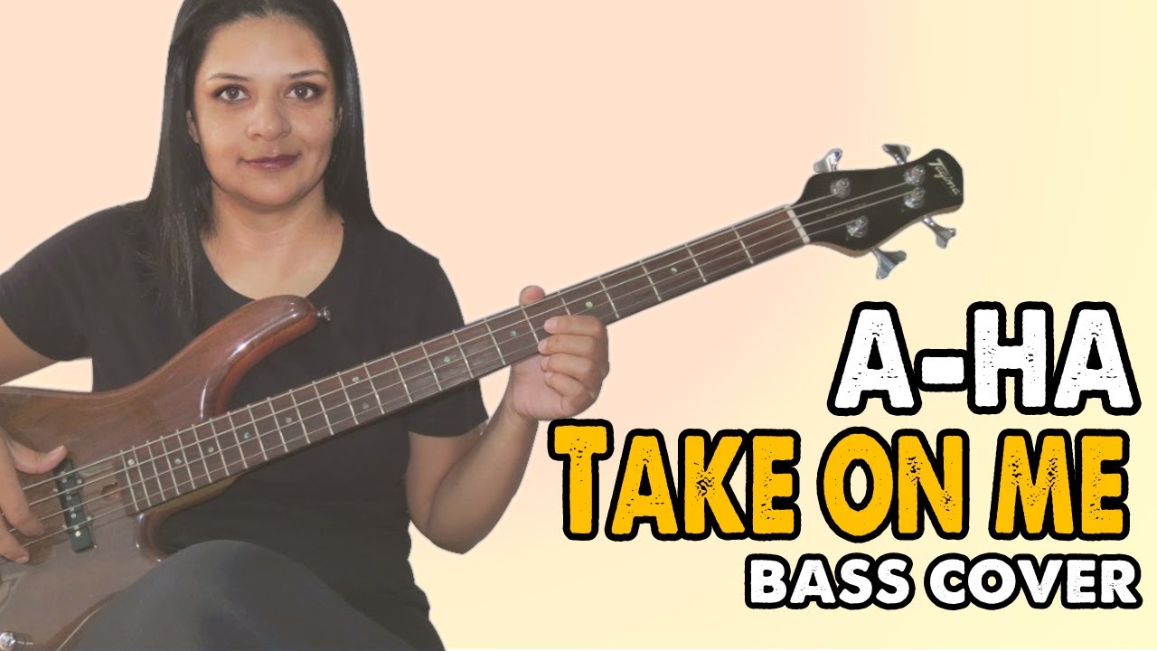 .:BASS COVER:. Take on me - A-ha
