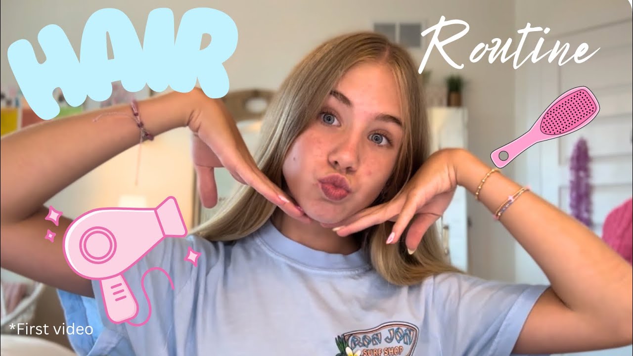 HAIR ROUTINE!! 🌺🧴🥥