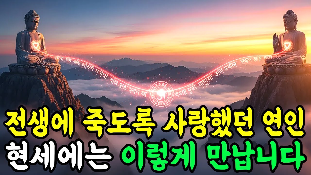 전생에 죽도록 사랑했던 연인, 현생에는 이렇게 만난다| 부처님 지혜 | 석가모니 가르침 | 불교명언 | 불교철학