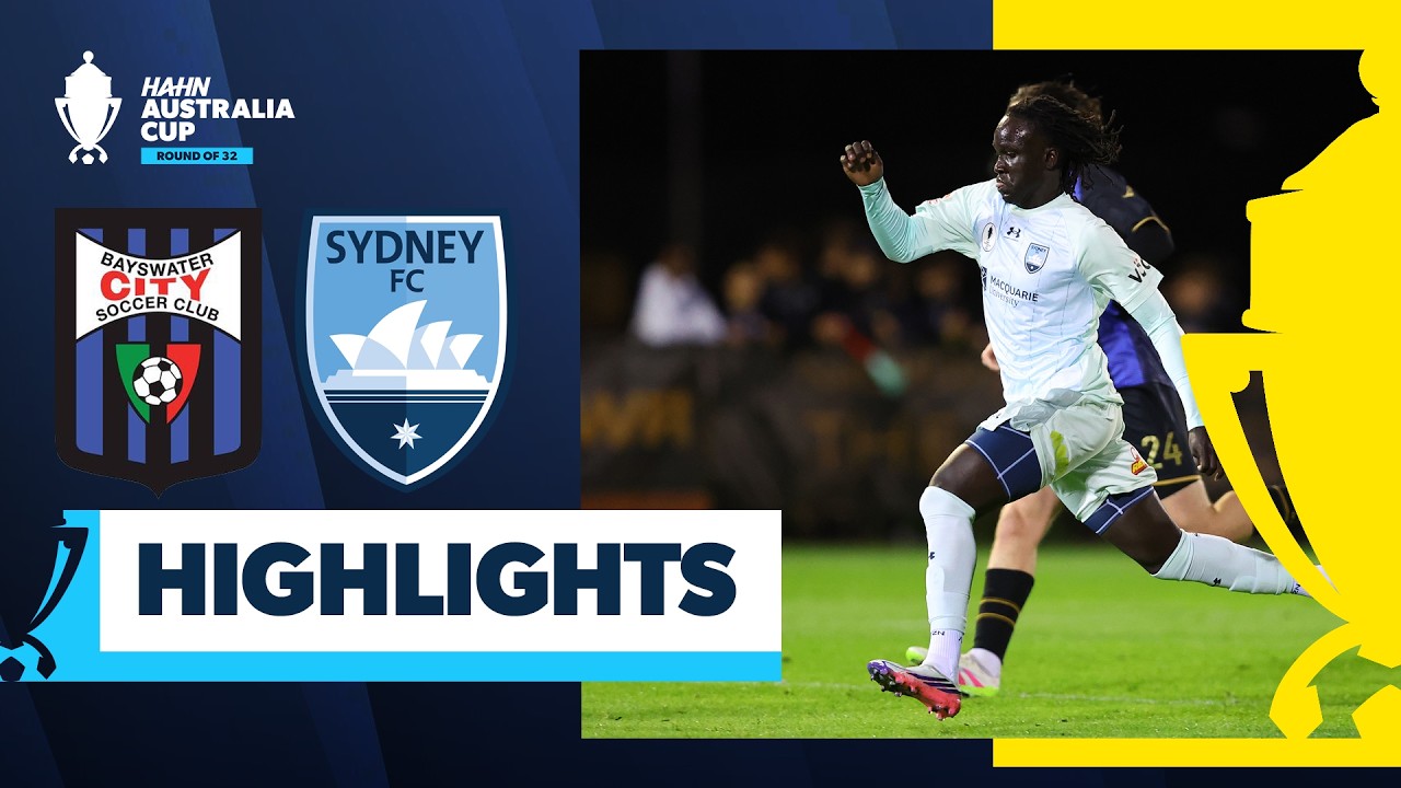 Bayswater City vs Sydney FC | Highlights | Hahn Australia Cup 2026 Round of 32
