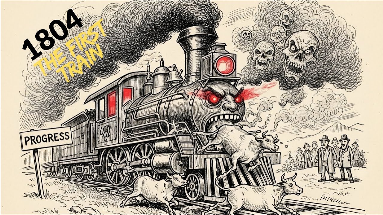 Evolution of Trains |From Steam Engines to Maglev (1804–2025) History Of Train #documentary #history
