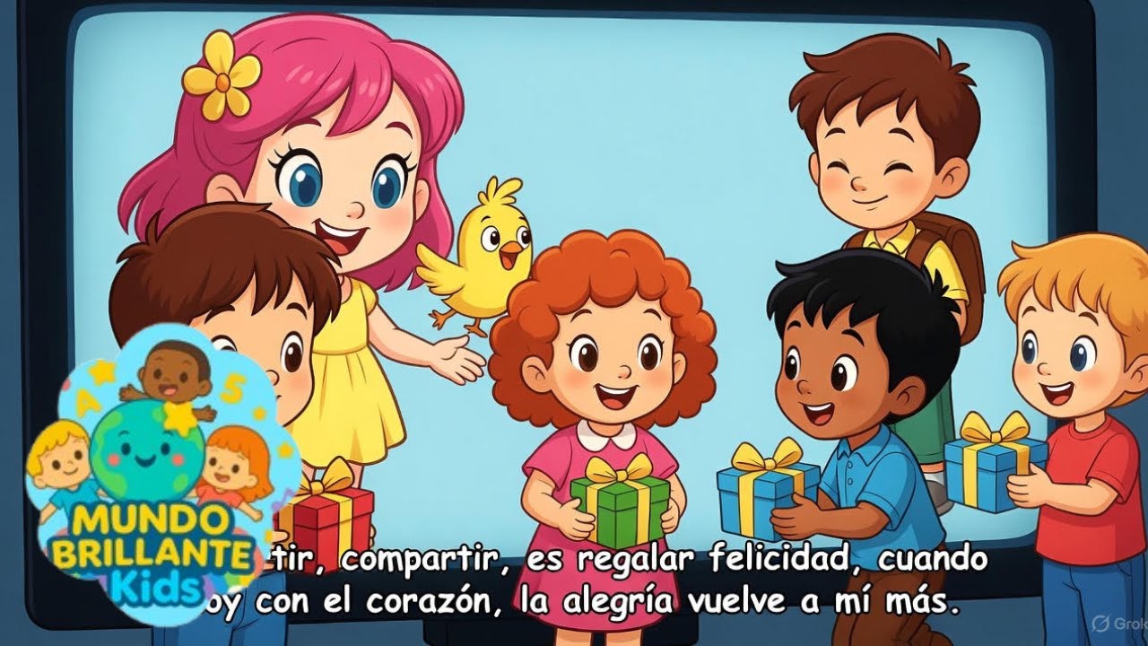 🎨Canciones infantiles🎵 | Canción Infantil Educativa | Mundo Brillante kids❤️