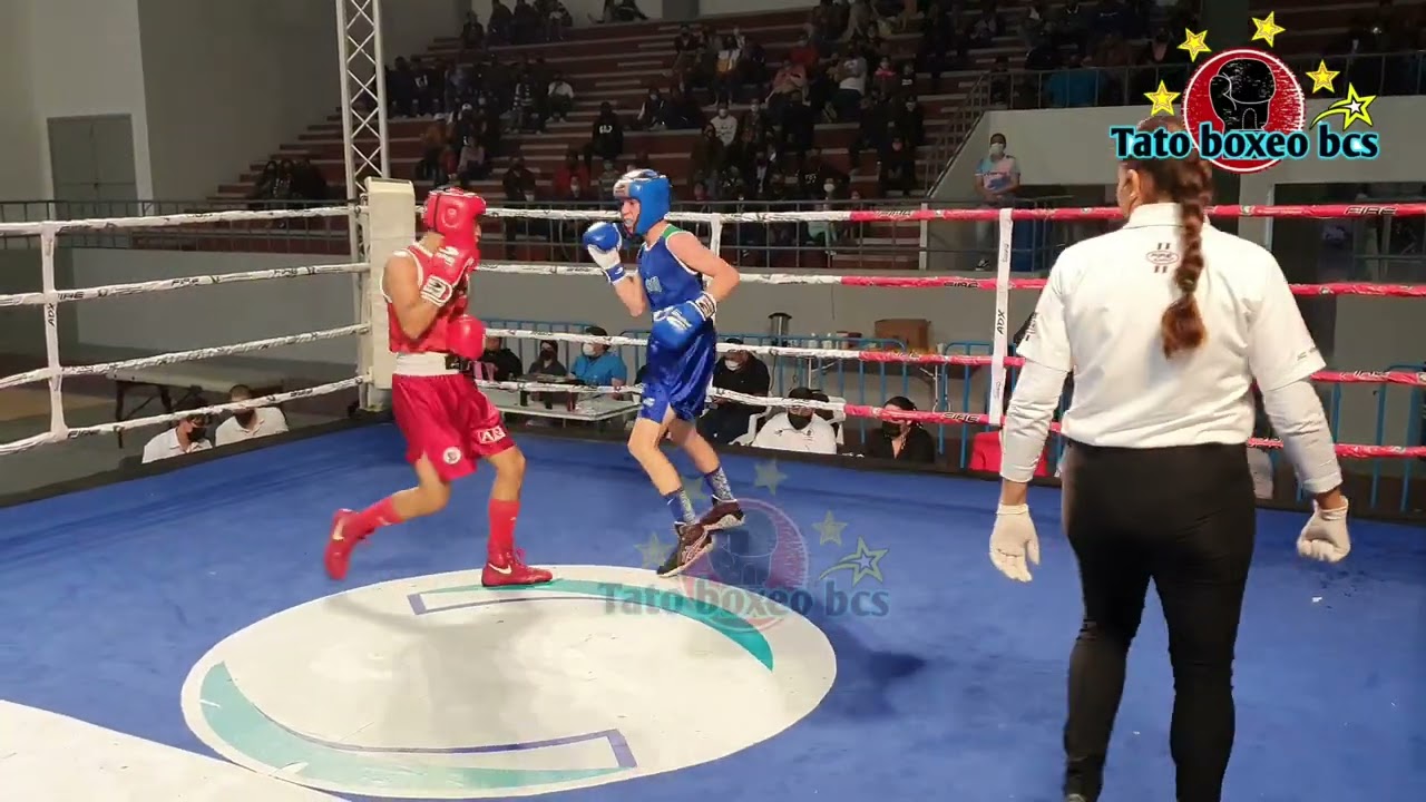 Carlos García Vs Manuel Osuna 54 Kg Los Cabos Vs Loreto Estatal de box 2022