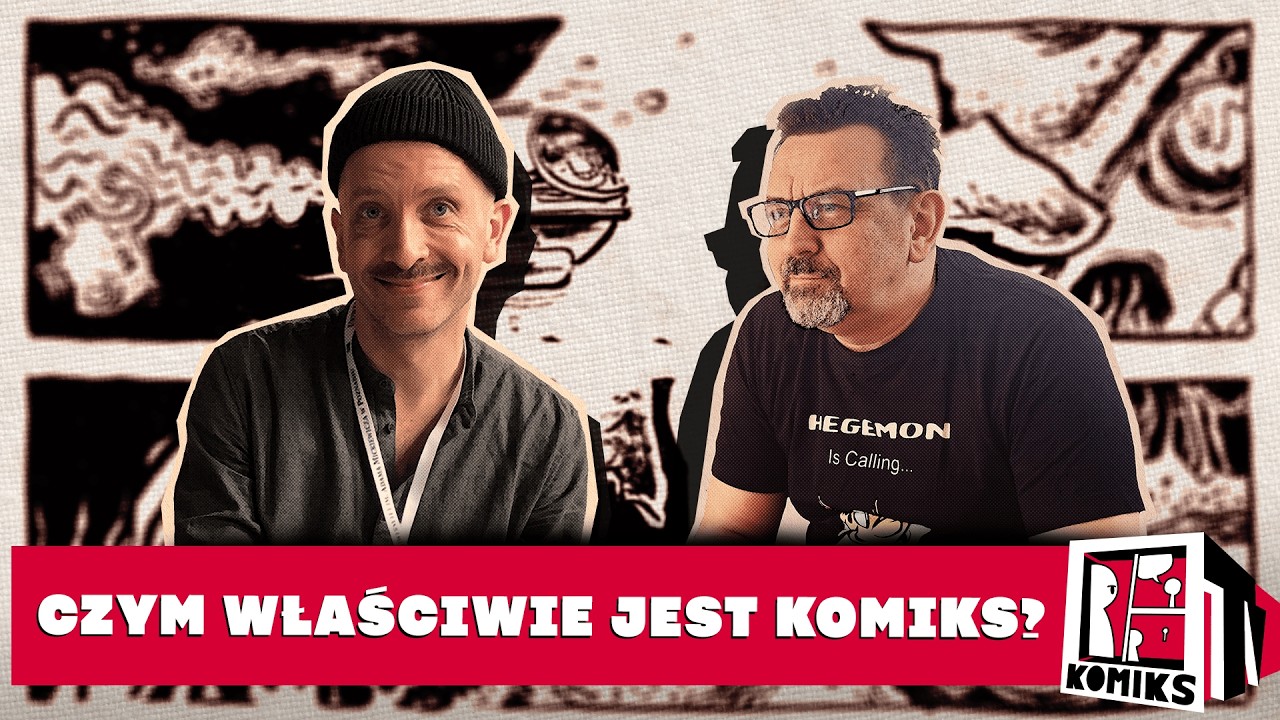 Komiks TV - Czym właściwie jest komiks? - rozmowa z Jakubem Babczyńskim