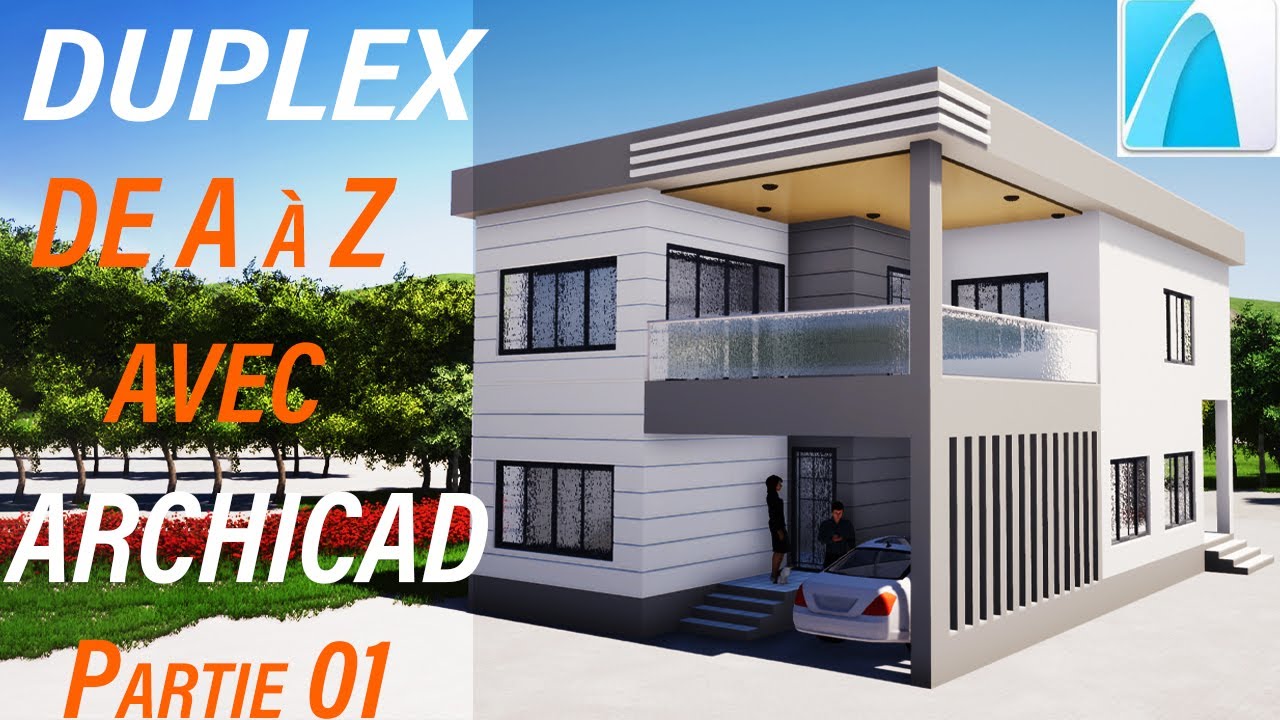 FORMATION ARCHICAD EN FRANCAIS [Duplex Partie 01]