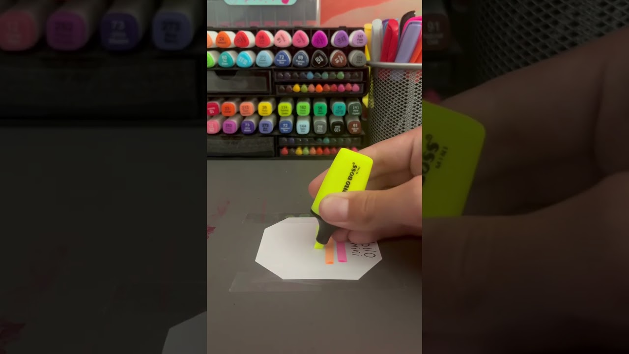 All Stabilo boss Mini Highlighters and pastel #stabiloboss #stabilo