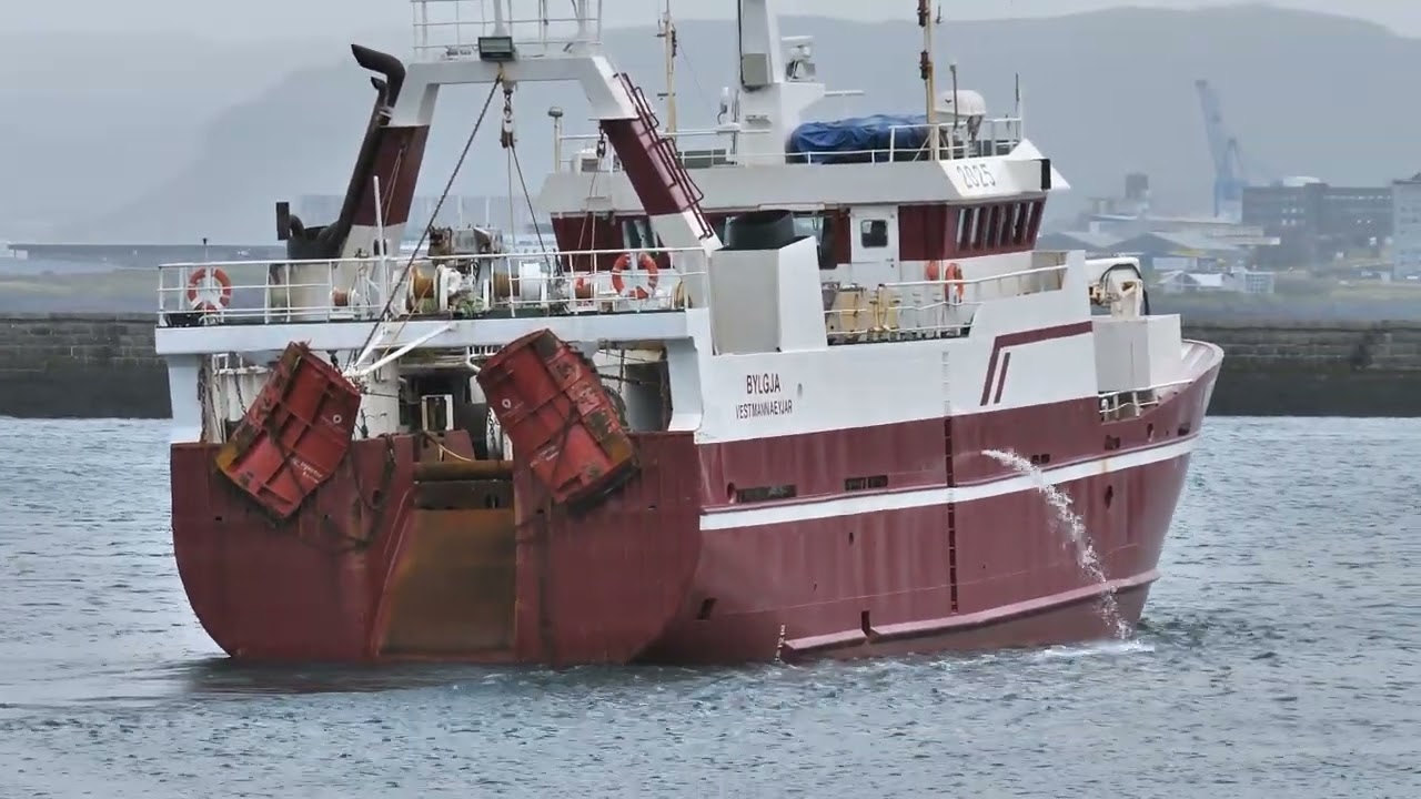 Bylgja VE 75  sailed from Reykjavik September 3rd 2023