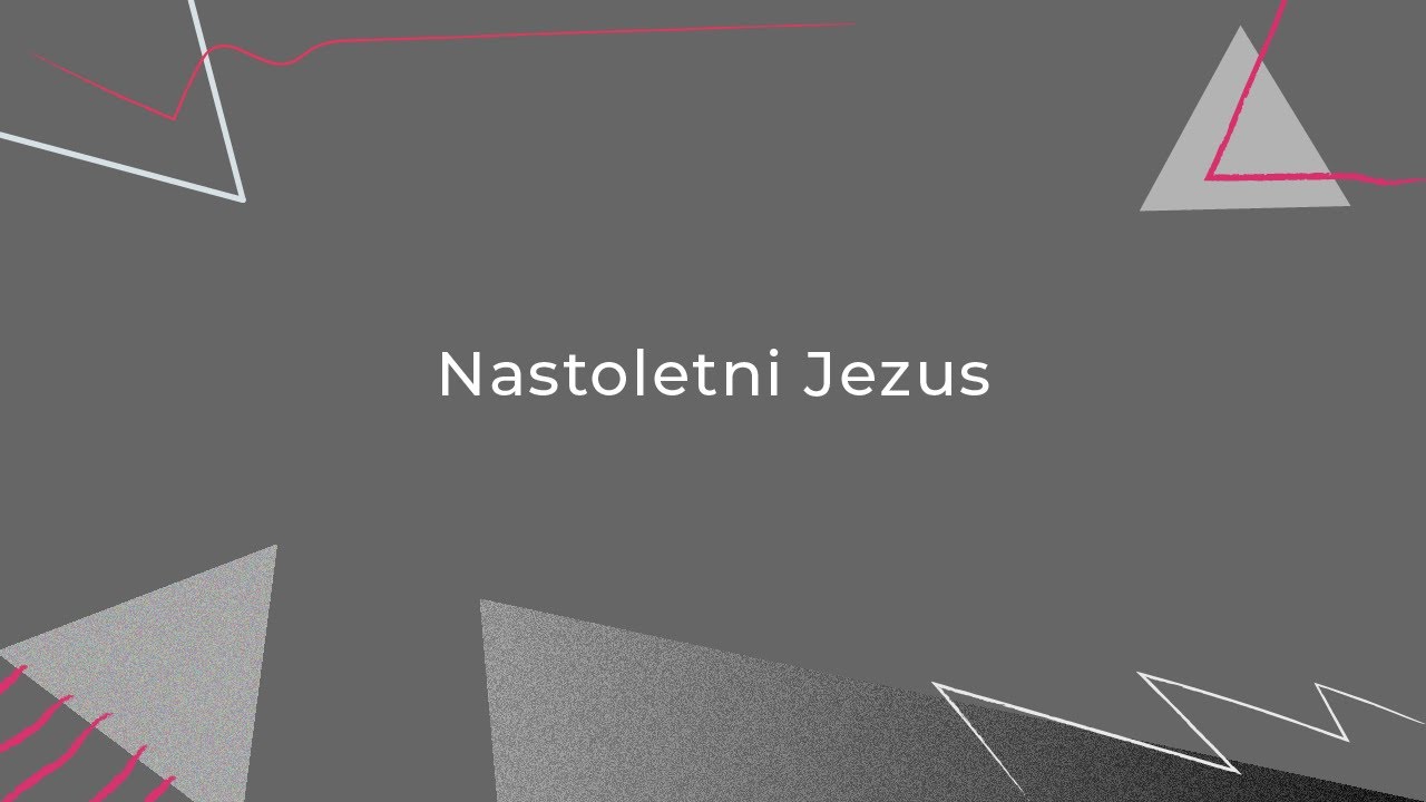 Nastoletni Jezus | Marek Sobotka | 04.01.2026