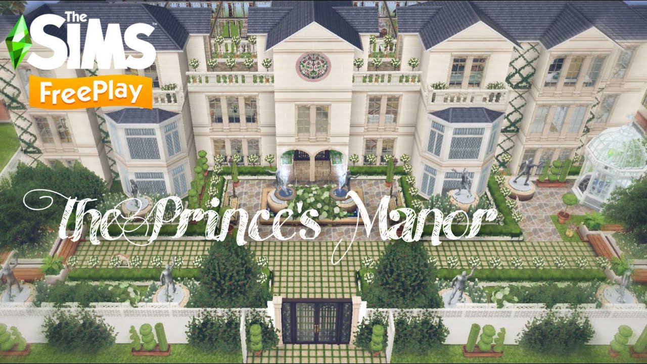 Королевский особняк 🤴🏼 The SimsFreePlay 💛