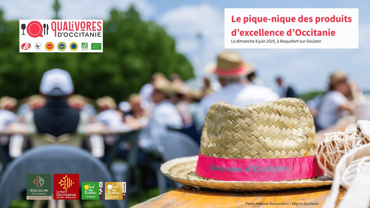 Revivez le Pique-nique des produits d’excellence d’Occitanie – Édition 2025 à Roquefort-sur-Soulzon