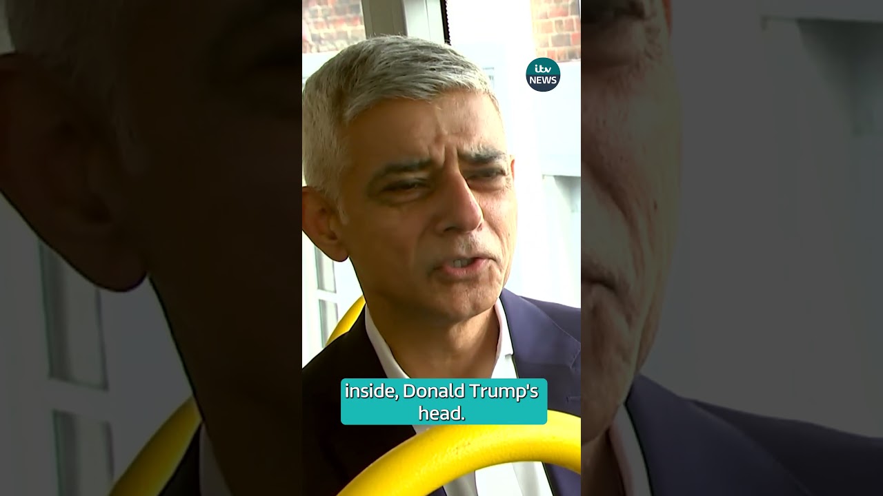 'I seem to be living rent-free inside Donald Trump's head' says Sadiq Khan after comments | ITV News