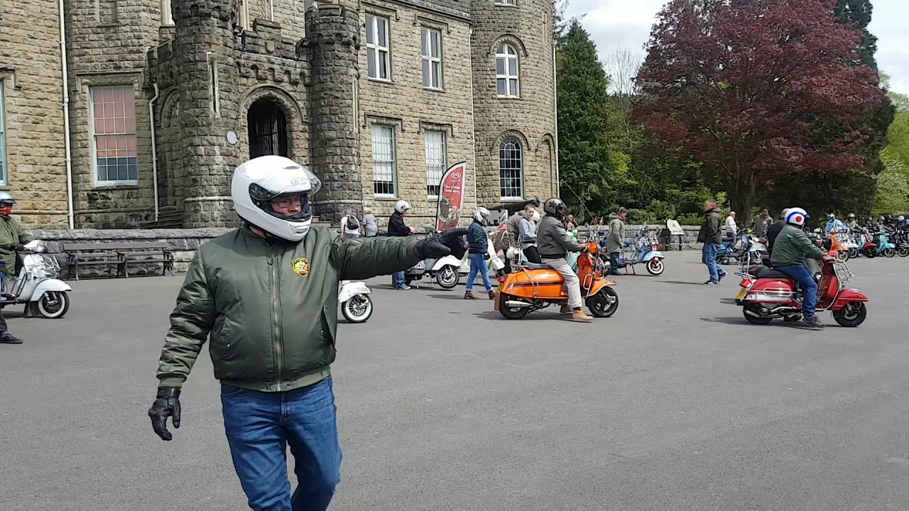 Full Rideout-Scooters on the square Merthyr