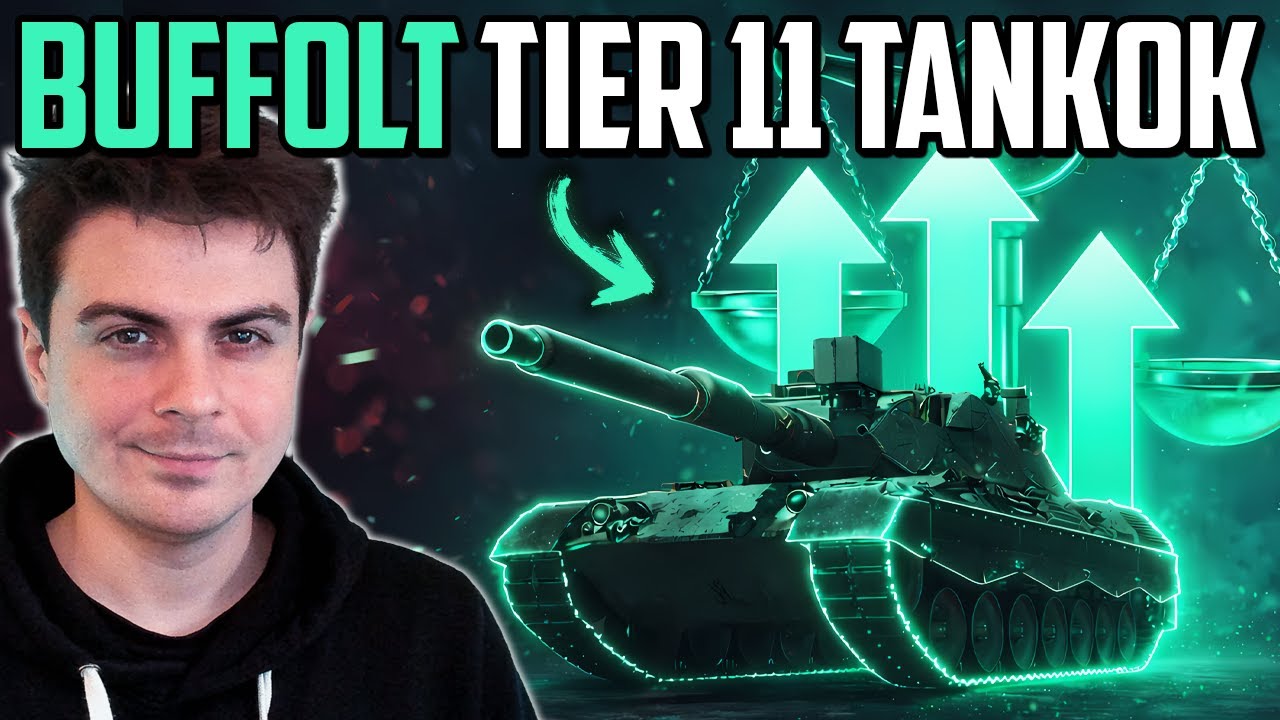 Buffolt Tier 11 tankokkal játszottam a 2.1.1-es Frissítésben