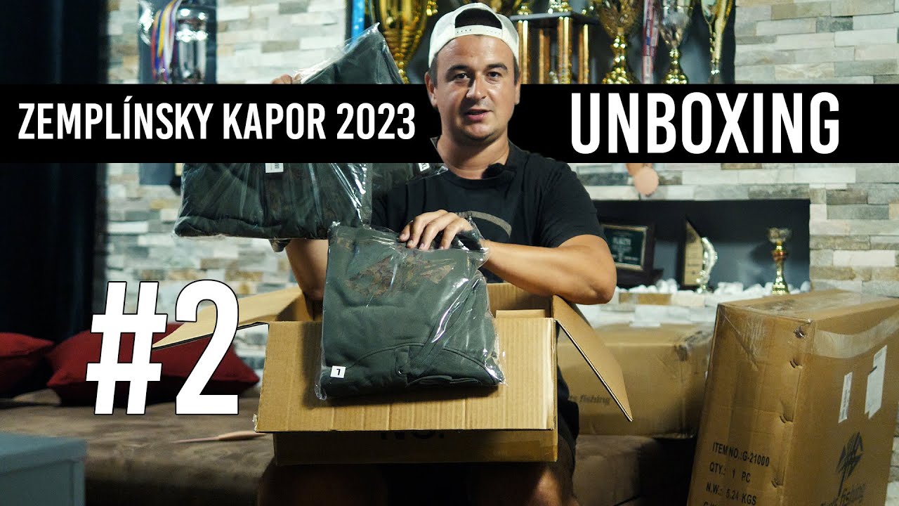 UNBOXING #2 - ZEMPLÍNSKY KAPOR 2023 - DOPLŇOVAČKY - Jakub Fabian