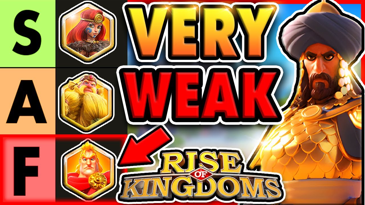 Лилит ДОЛЖНА БИЛИТЬ ЭТИХ КОМАНДИРОВ в Rise of Kingdoms