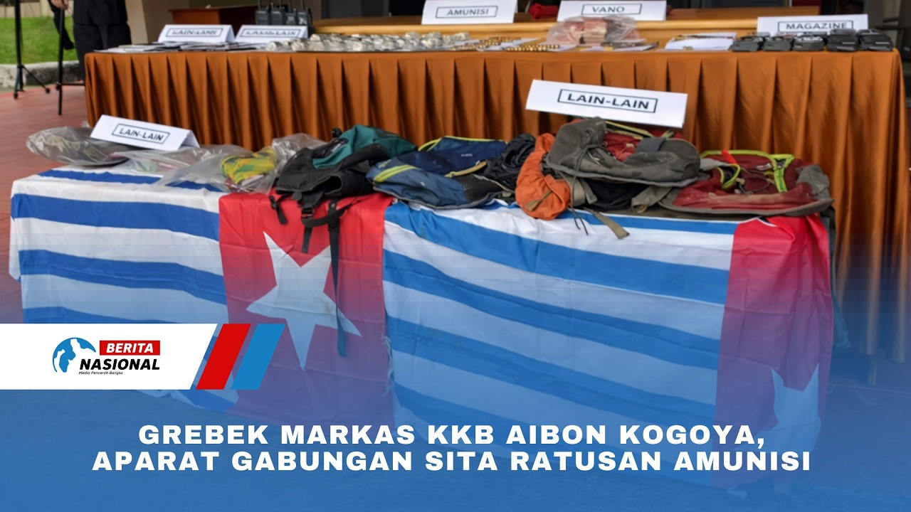 Grebek Markas Kkb Aibon Kogoya, Aparat Gabungan Sita Ratusan Amunisi