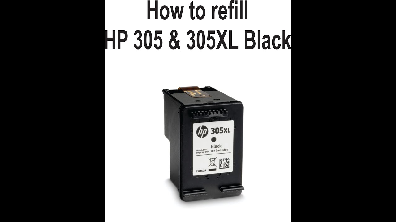 Refill cartidge HP 305 305XL DeskJet 2320 / 2710 / 2720 / 2732 Black