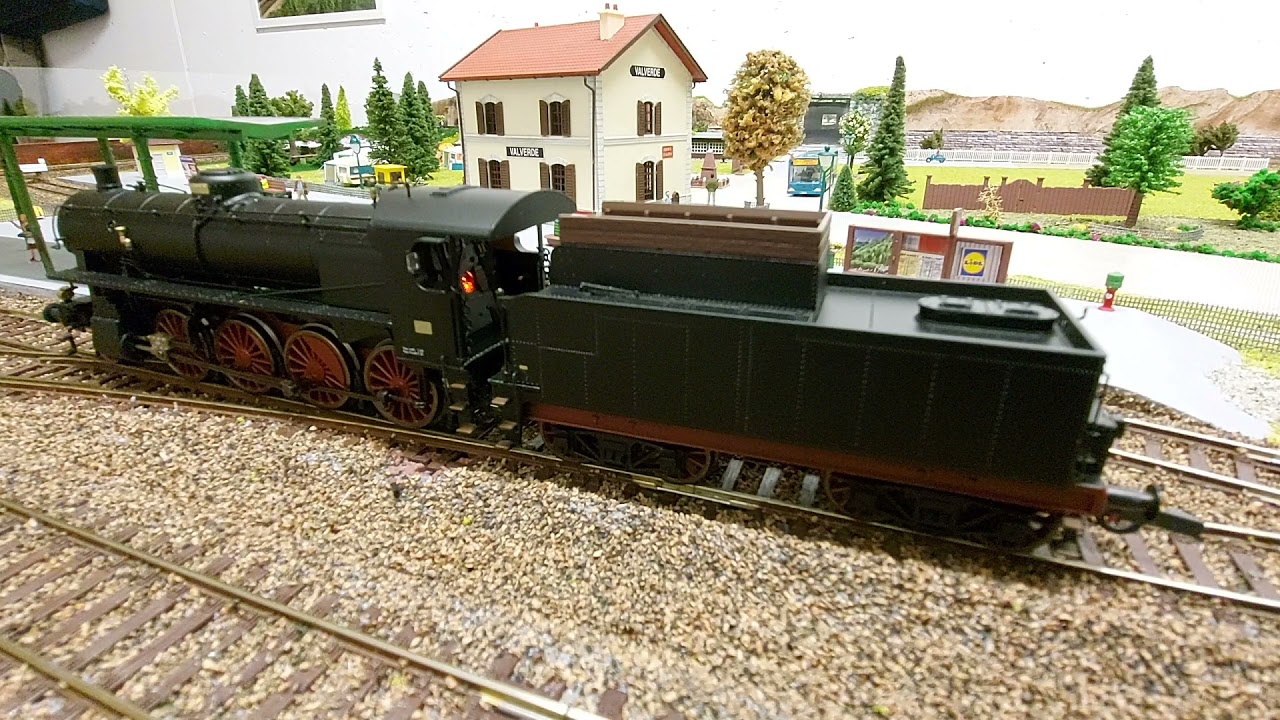 Fs Gr 744.119 Rivarossi Hornby Dcc Sound Unboxing completo + elenco funzioni con prove in ordine