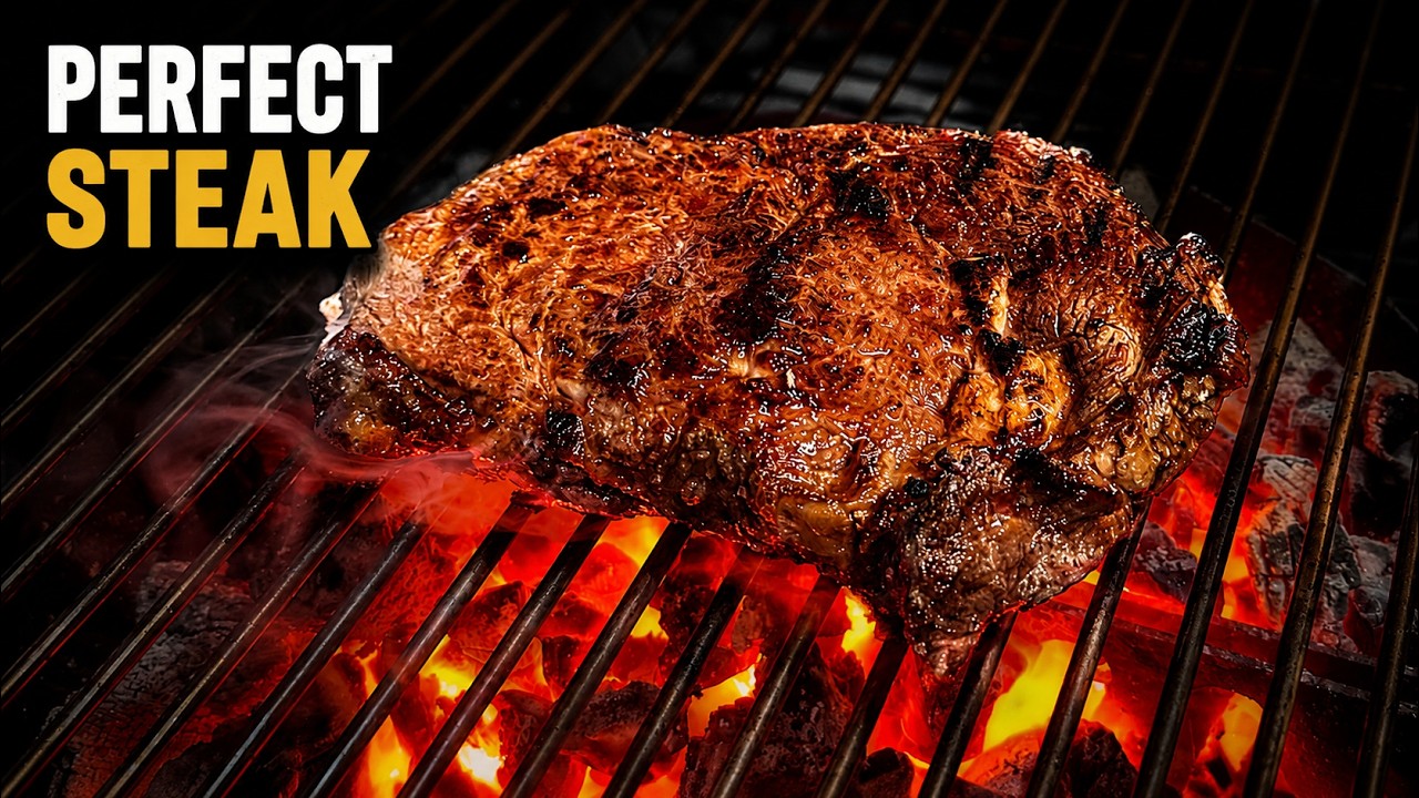 Как приготовить идеальный стейк рибай в гриле Weber Kettle от Schueys BBQ