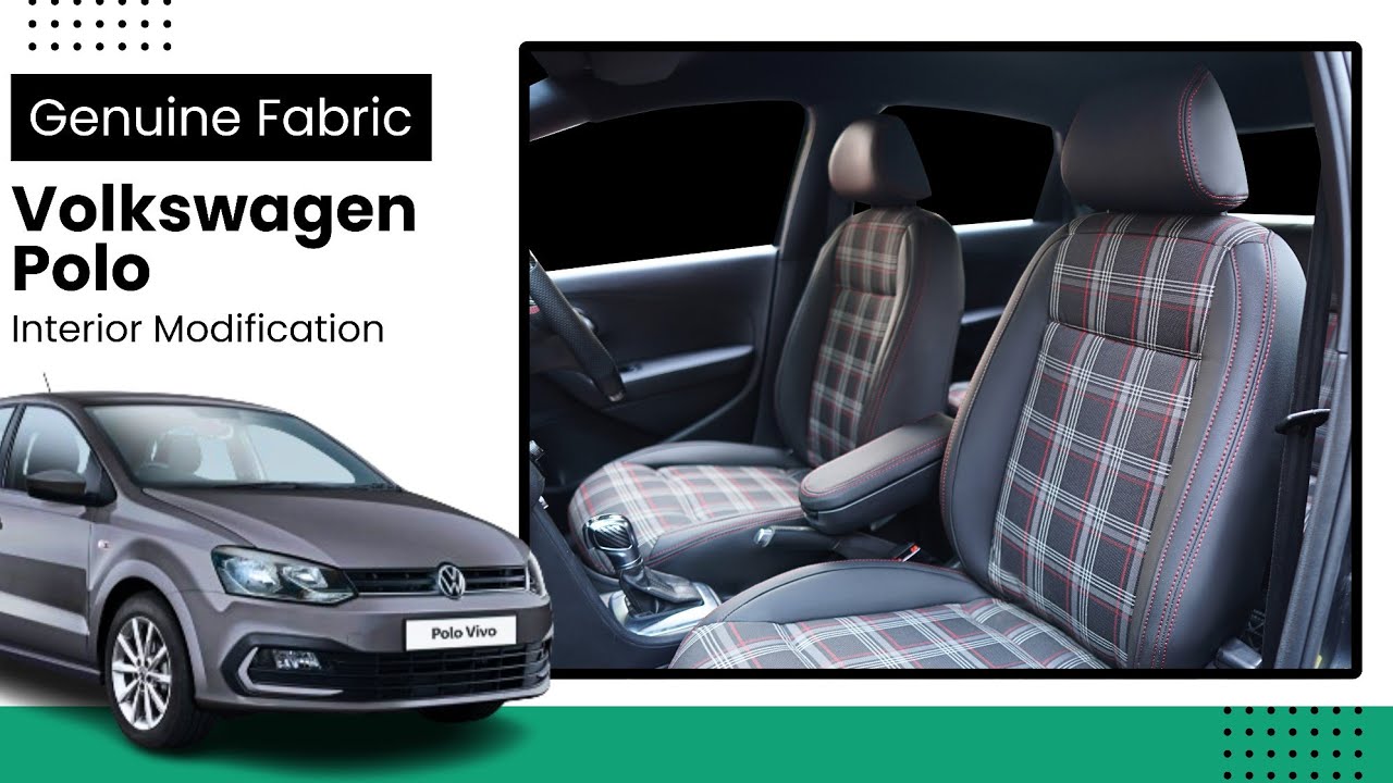 Genuine Fabric Polo Seat Cover | Volkswagen polo | Interior Modification | truFIT 