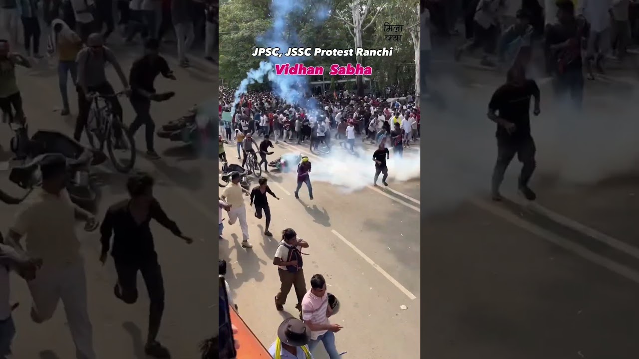 Jaag Utha Hai Jharkhand - Akansh Deep | Water Canon, Tear Gas, Lathicharge | Ranchi Protest Anthem