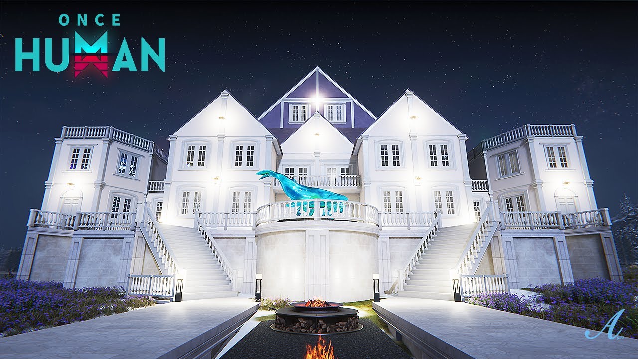 Once Human -  Romantic Misty Mansion House w/ tutorial