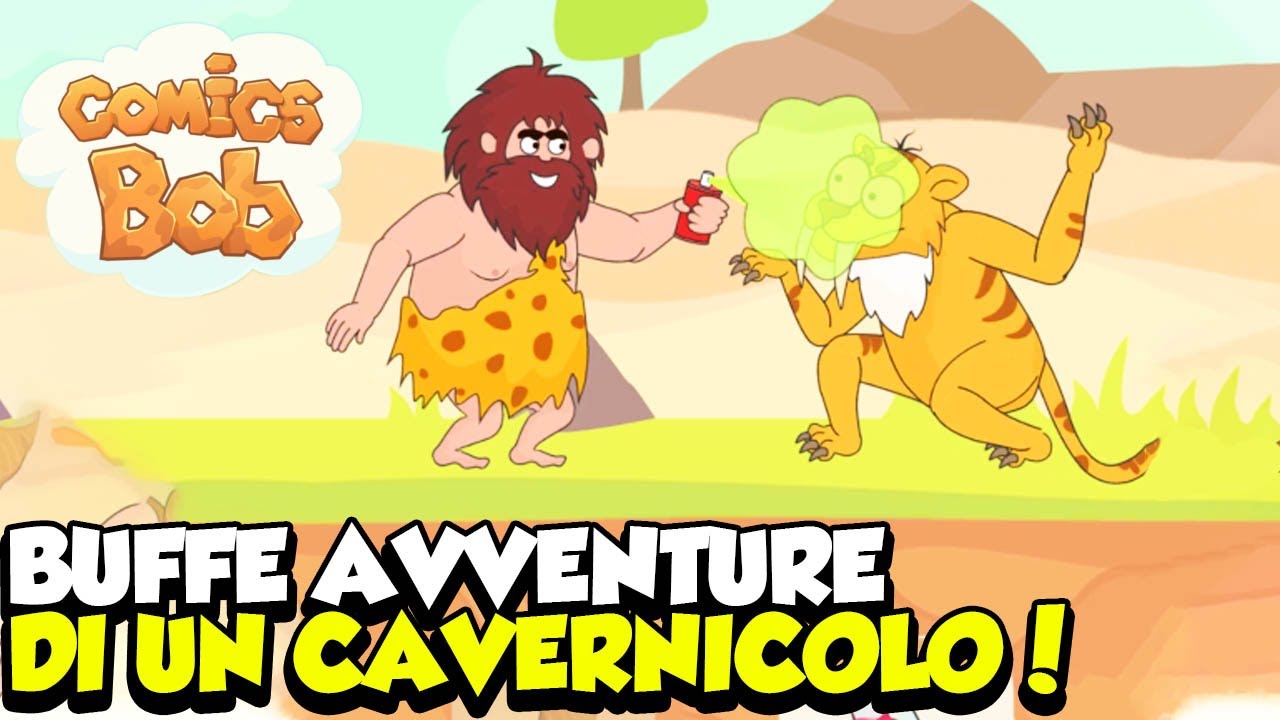 COMICS BOB - BUFFE AVVENTURE DI UN CAVERNICOLO! - Android ITA - (Salvo Pimpo's)