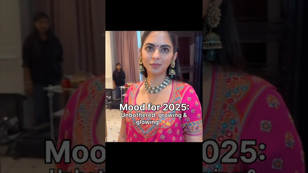 Isha Ambani&rsquo;s Mind-Blowing Look ✨ | The Epitome of Elegance & Power Glam 💖