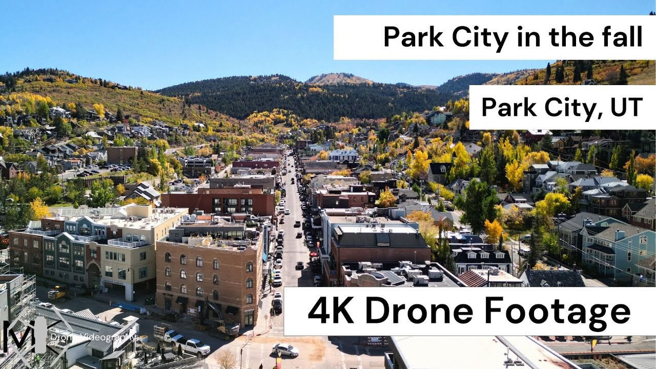 2023 Park City, UT | Fall Colors | 4K Drone Footage