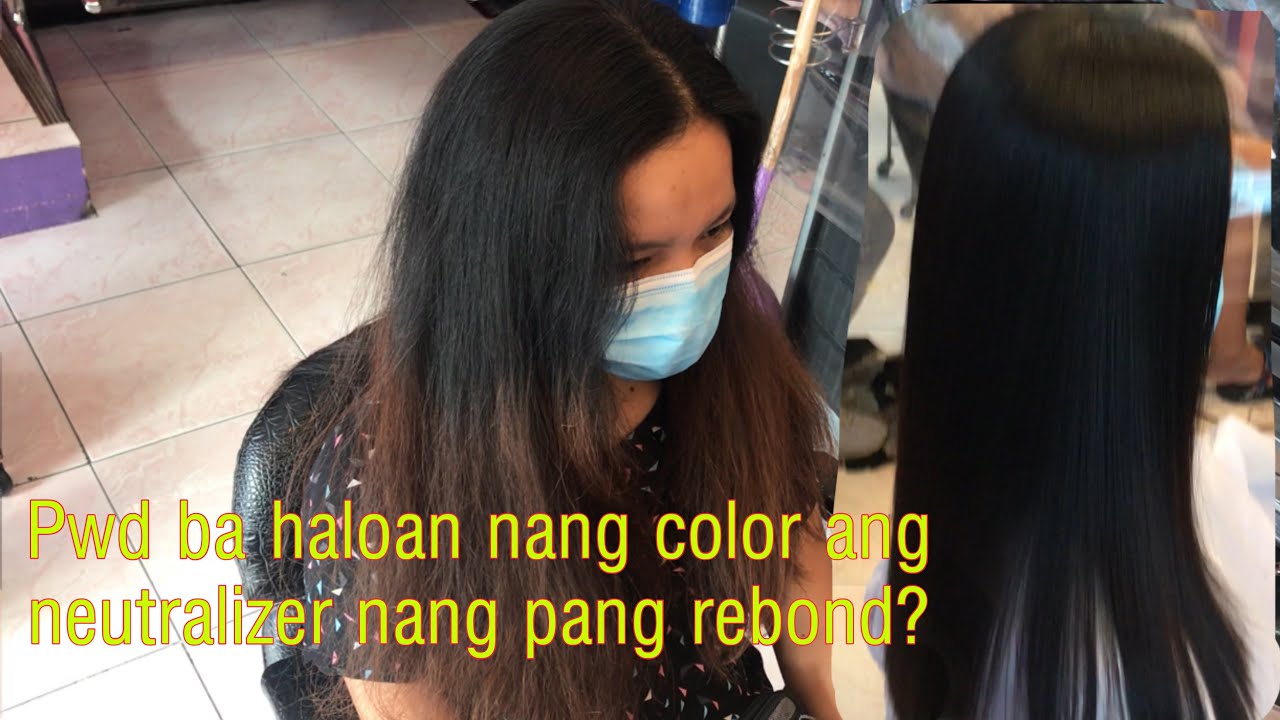 Paano maghalo nang hair color sa neutralizer nang pang rebond tutorial.