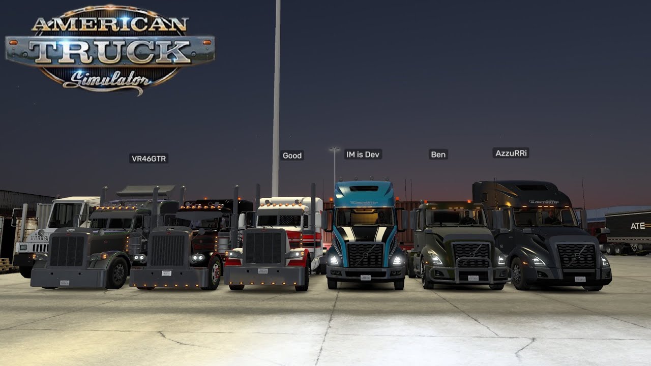 American Truck Simulator ไทย ขับขี่ปลอดภัยไปกับ Peterbilt #ats #live
