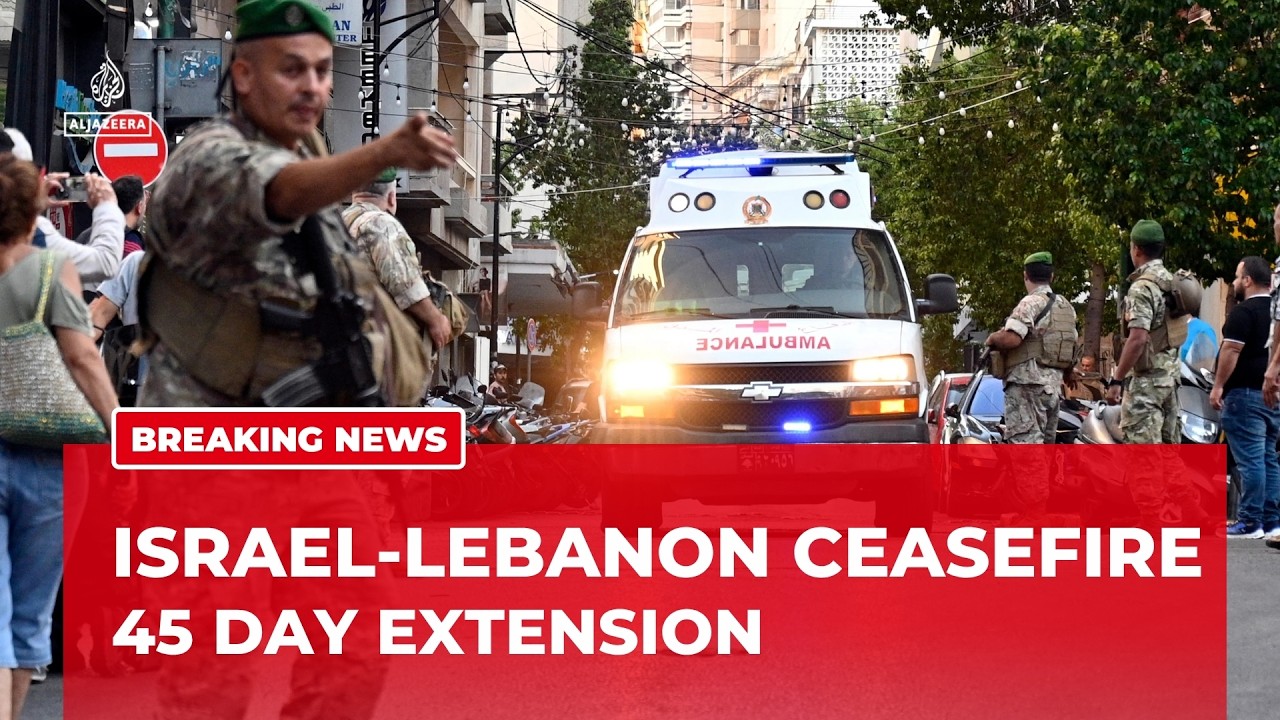 Israel-Lebanon &lsquo;ceasefire&rsquo; extended by 45 days: US State Department
