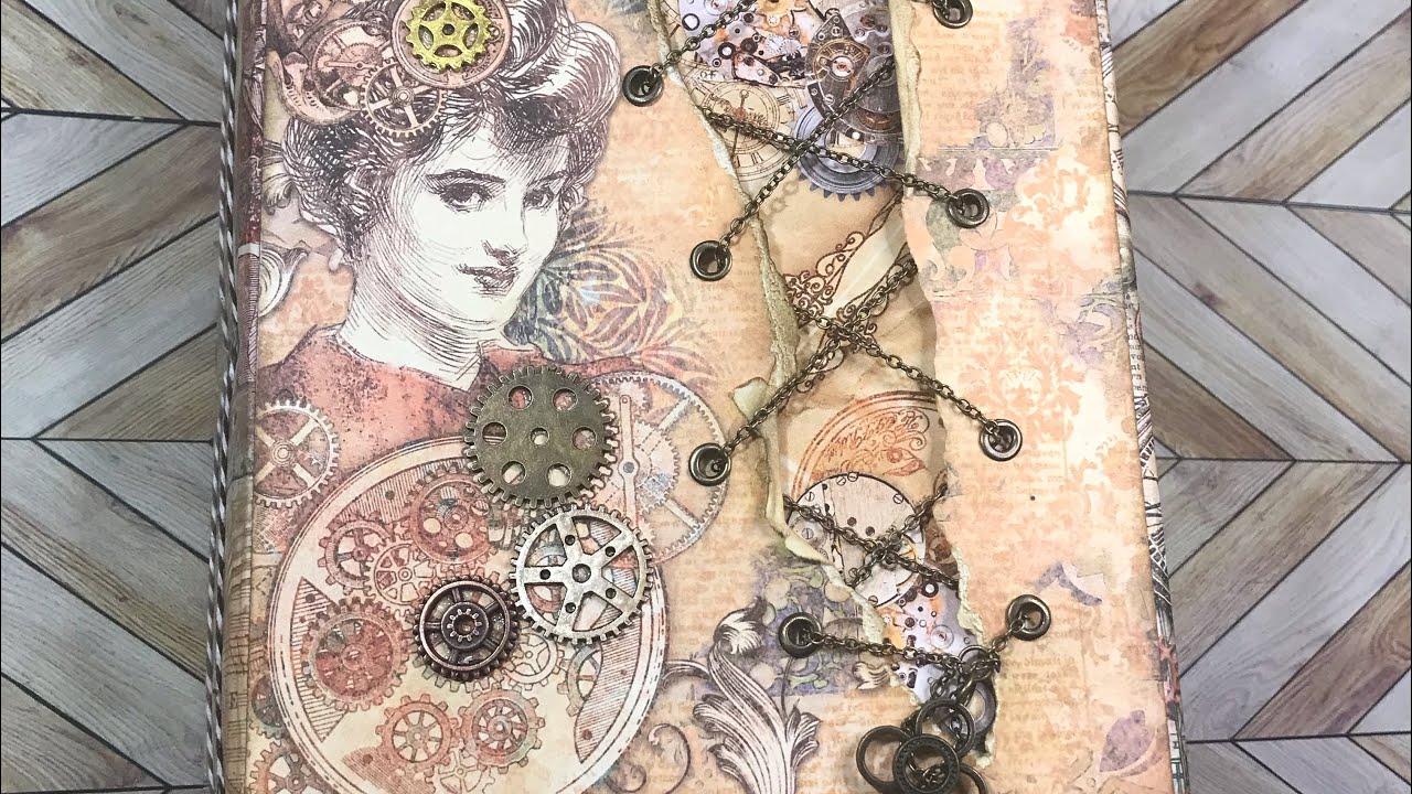 Lady Steampunk - Junk Journal Flip Through