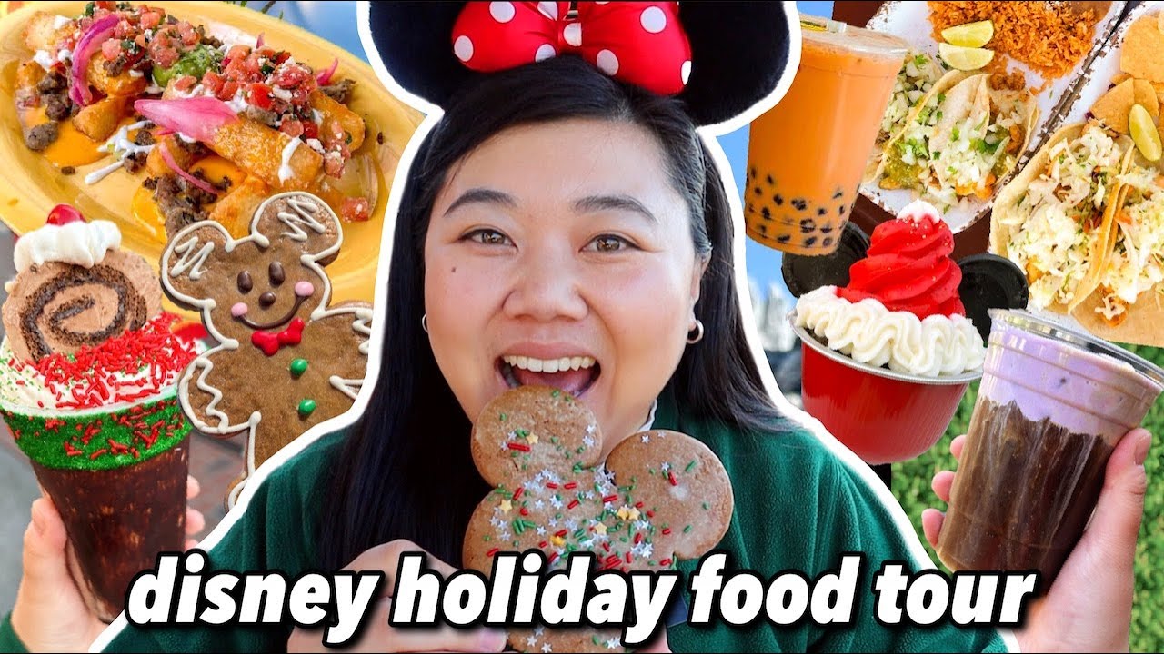 Что поесть в Диснейленде! Гастрономический тур HOLIDAY Edition 2022