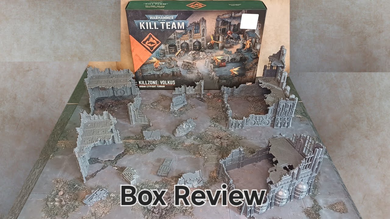 Warhammer 40k Kill Team killzone volkus Unboxing und Review 