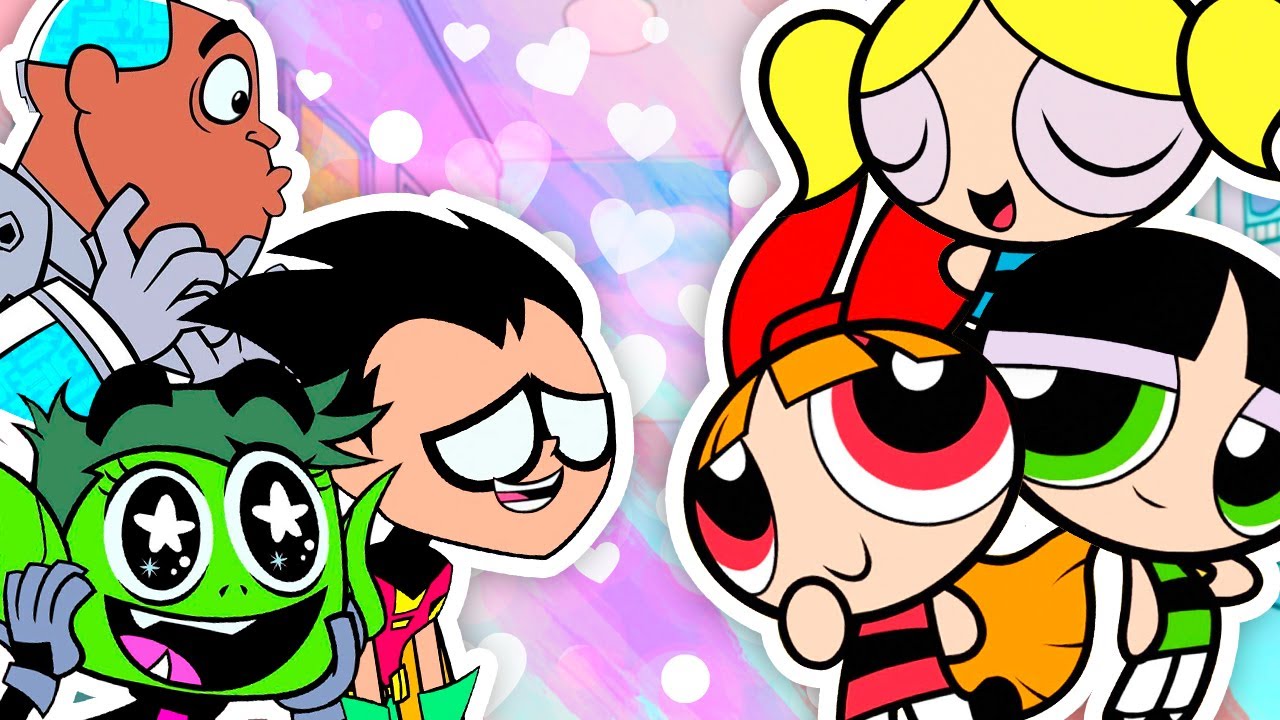 JOVENES TITANES ENAMORAN a las CHICAS SUPERPODEROSAS ❤️ Juguetes Fantásticos