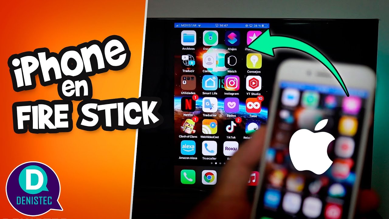 Duplicar o Transmite la pantalla de tu iPhone en un Fire Tv Stick