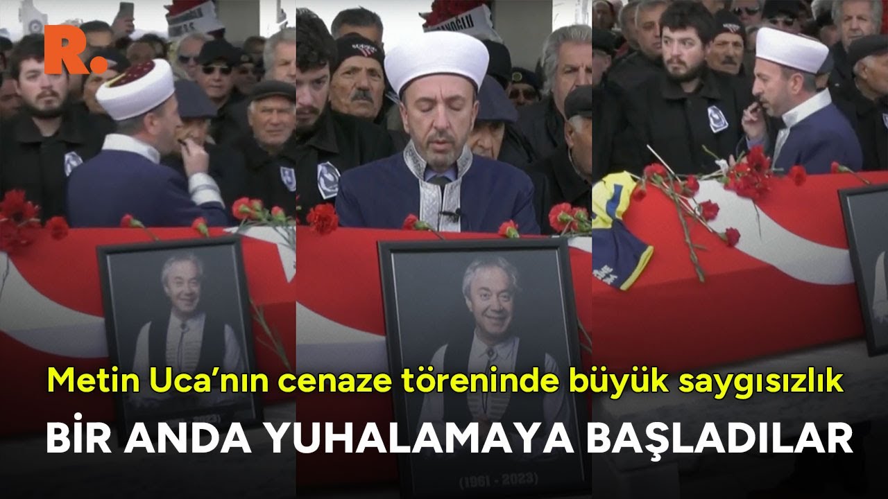 Metin Uca’nın cenazesinde büyük saygısızlık! Bir anda yuhalamaya başladılar
