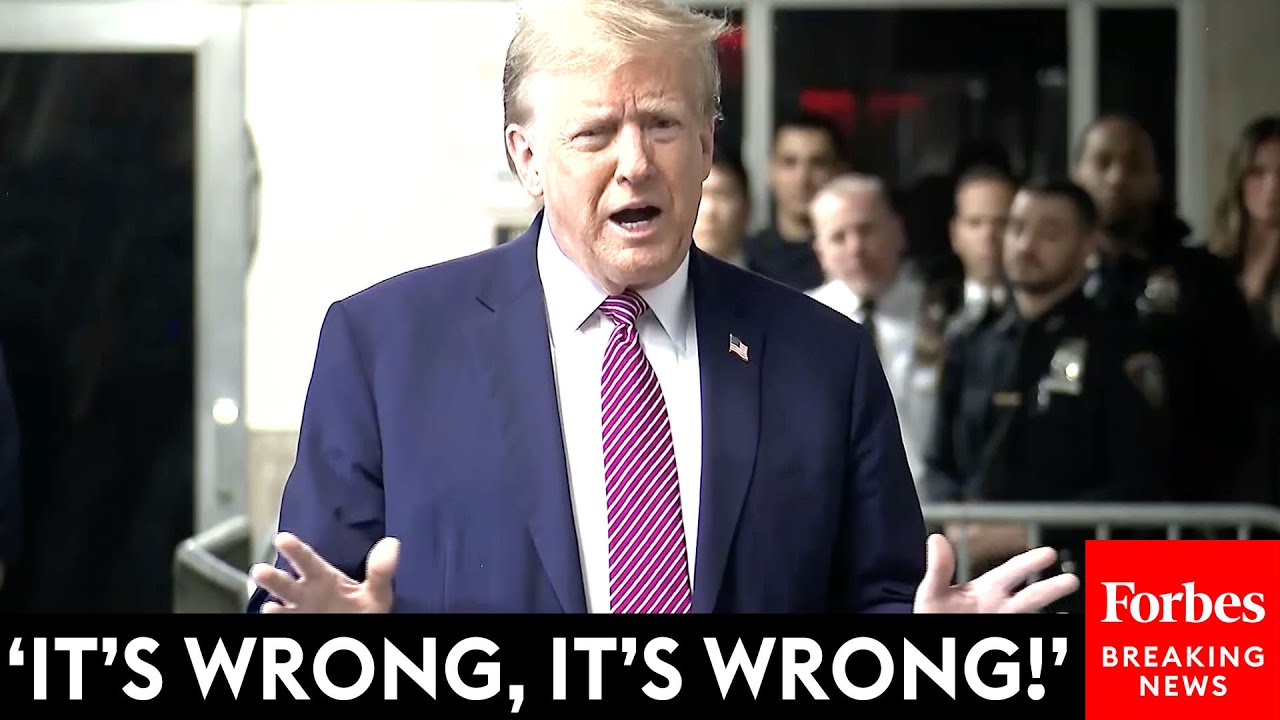 BREAKING NEWS: Trump Demands 'Very, Very Unfair' Gag Order Be Lifted At NYC Hush Money Trial