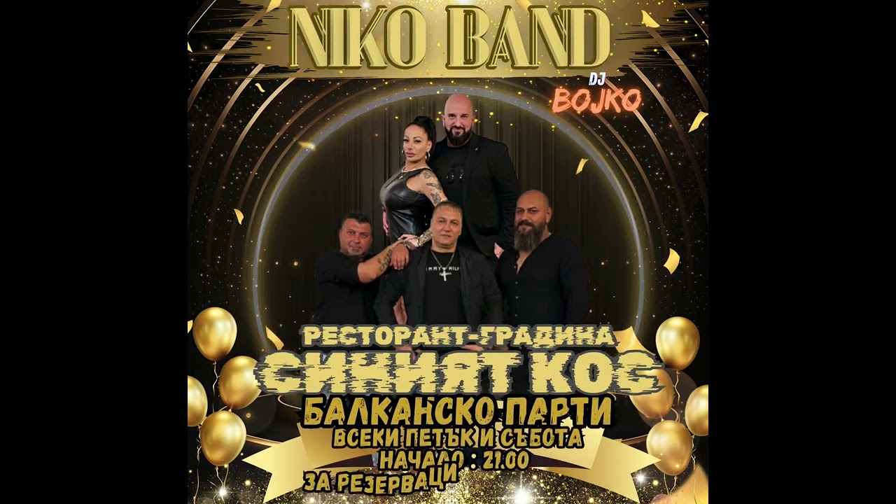 NIKO BAND LIVE MUSIC Р-т СИНИЯТ КОС Пловдив ж.к.Тракия ул.Георги Цариградски 1